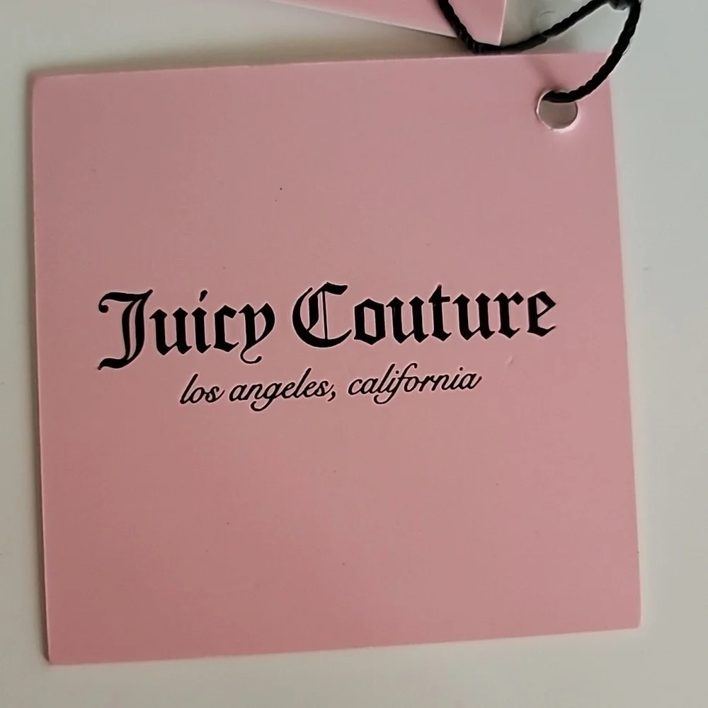Juicy Couture Silver Sequins Zippered Cosmetic Bag with Small Toiletry Bottle - Picture 5 of 10